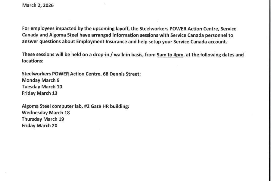 Employment Insurance Information Sessions