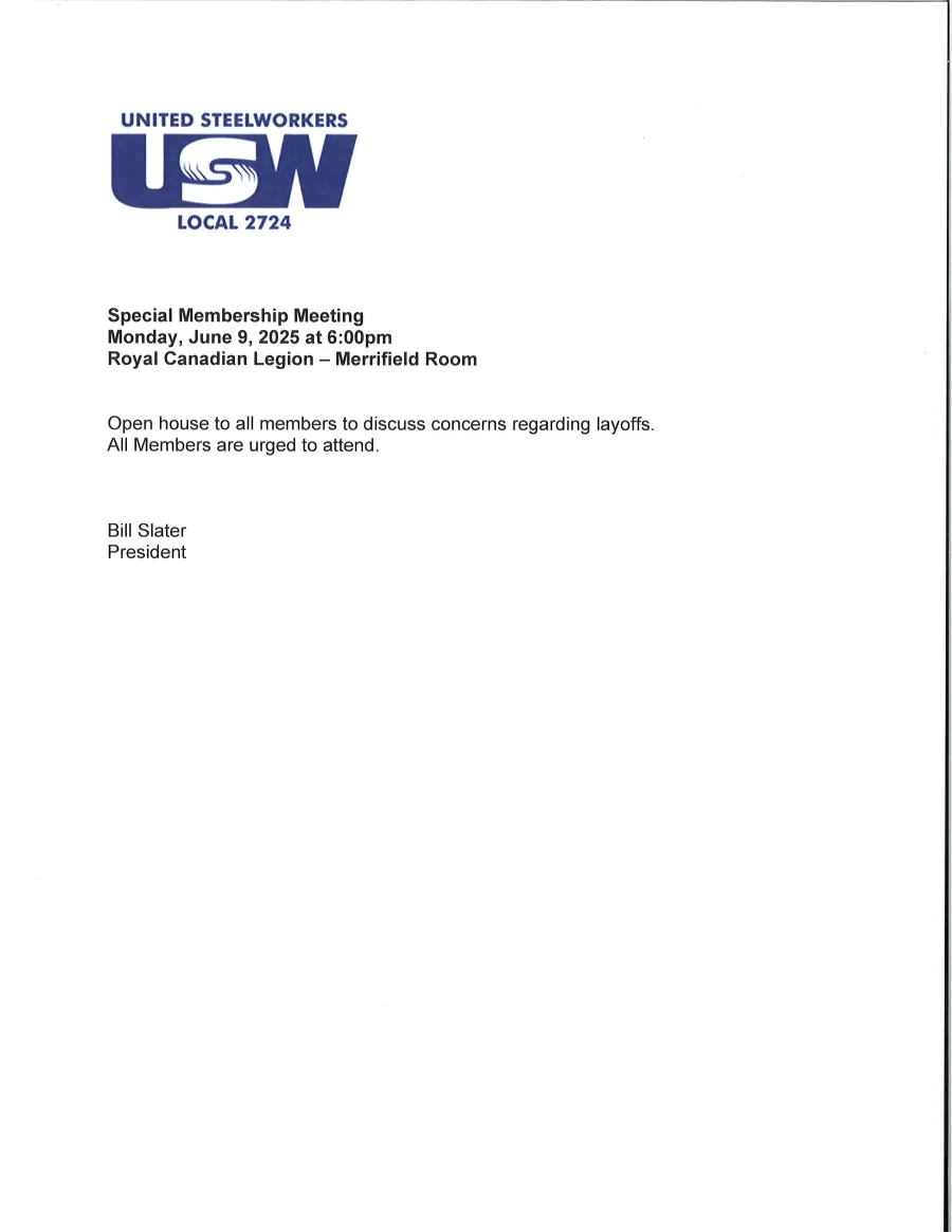 Special Membership Meeting 